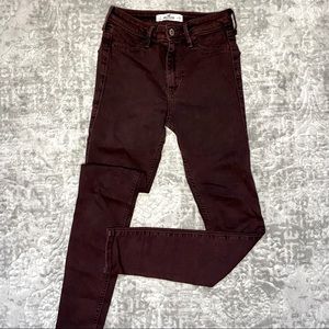 Hollister high rise jegging skinny jeans size 25